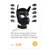 Sexy Dog BDSM Bondage Puppy Play Hoods Slave Rubber Pup Mask Fetish Adult Games Couples SM Flirting Games Toys For Erotic