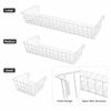 Open Wire Grid hanging basket Hanging Hook Grocery rack Hanging Organizer Basket  Home Organization