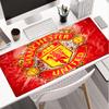 Flaming Manchester Crest Mouse Pad, Gaming Mouse Pad, Keyboard Pad, Desk Decor for Computer Notebook Fan Gift Birthday Gift