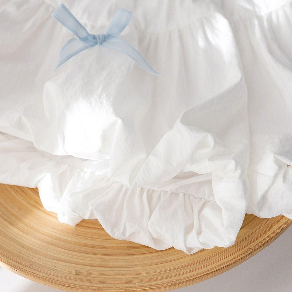 Bow Decorative Baby Girls Shorts Elastic Waist Toddler Shorts Fresh Style Girls Shorts 3-7 Years