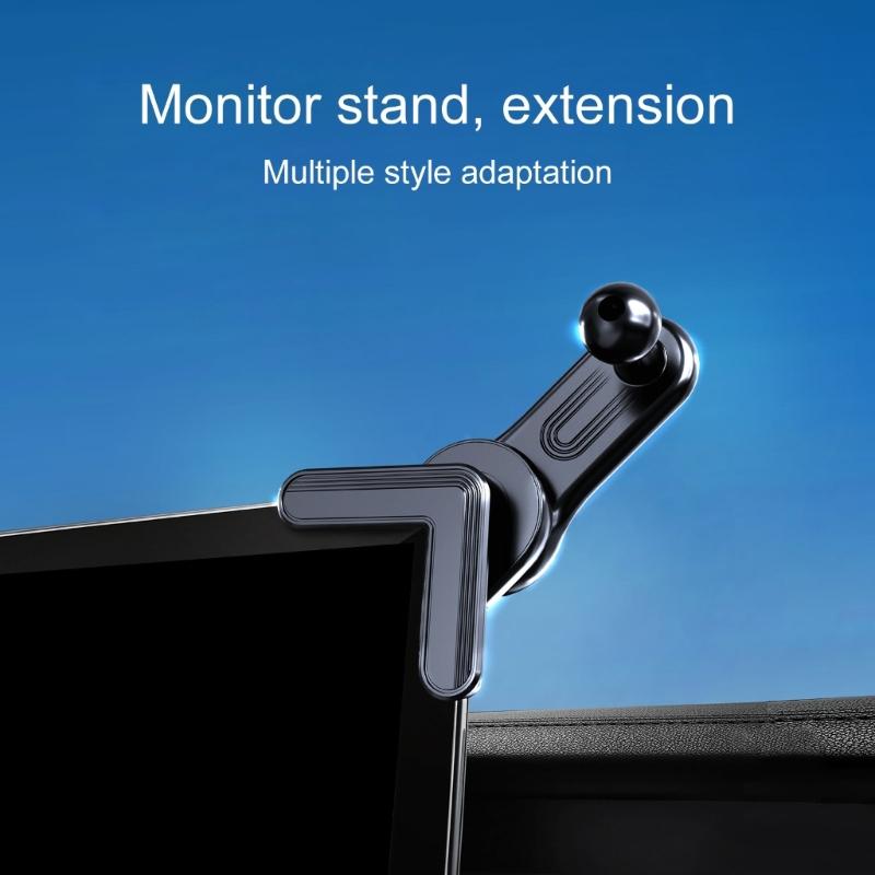 Vehicle Screen Support Extension Rod Stand with Height Adjustment for Drivers & Passenger, Navigation Movies Video Calls