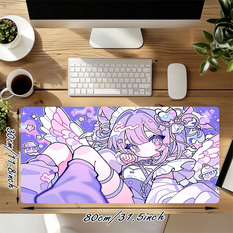 1Pc Magical Fantasy World Gaming Mouse Pad Keyboard Desk Mat Non-slip Rubber Lock Edge Waterproof Computer Mousepad for Office Home Decor Y1788