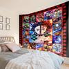 Dark Fantasy Demon Battle Tapestry, Unique Design Tapestry, Wall Decor for Bedroom,Livingroom, Playroom,Heartwarming Fan Holiday Gifts