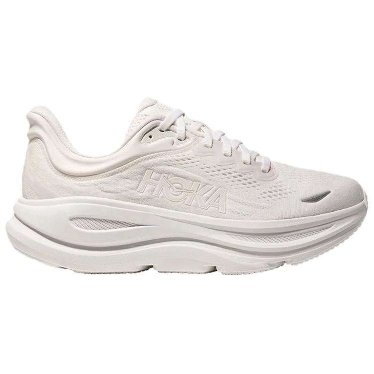 HOKA  Bondi 9 Wide Triple White Women Sneakers 1162014-WWH