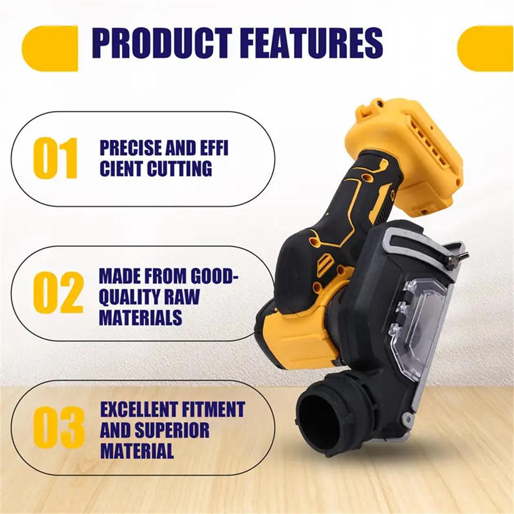 3" 20000RPM Cordless Angle Grinder Electric Grinding Tool For Dewalt 20V Battery
