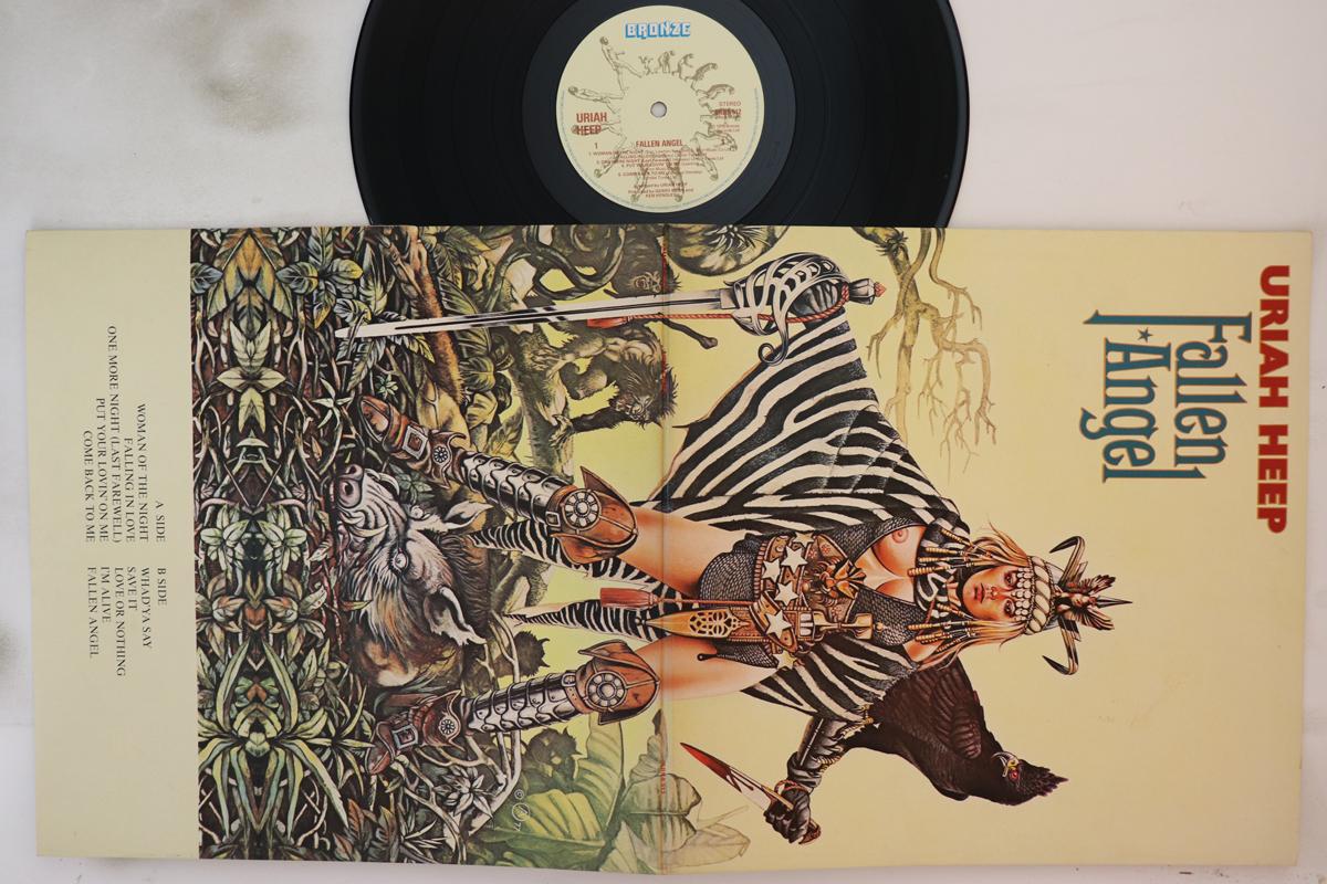 

LP Record URIAH HEEP - Fallen Angel BRNA512 BRONZE 1978 UK Rock Used