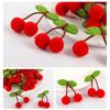 Pack of 100 Cherrys Blossoms Florals Pompoms for Craft Hair Accessories Decorative Materials