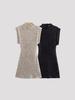 2026 Elegant European & American Sequin Sleeveless Shoulder Pad Slim-fit Hip-Hugging Dress