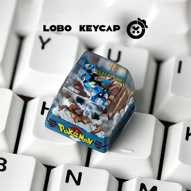 Anime PokéMon Dreamy Eevee Cubone Shaymin Series Fun Character Keyboard Resin Casting Workmanship Keycap Esc Custom Edition Gift