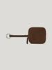 OVHEE Square Suede Handy Pouch Keyring Square Suede Handy Pouch_Chocolate