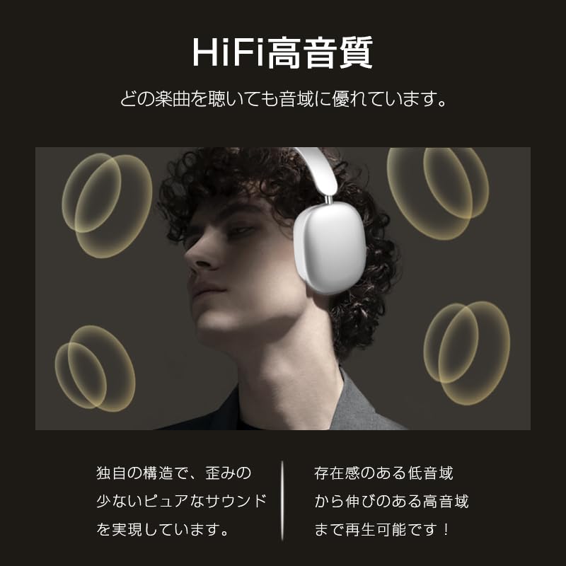 Wireless Headphones [2026 Upgraded Version] Bluetooth 5.4 Over-Ear ANC 30 Hours Playback Wired & Wireless Compatible