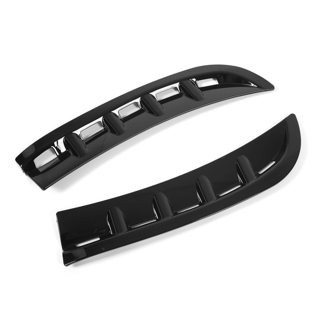 Front Bumper Side Vent Strong Stability Exquisite Shockproof 1 Pair Side Fender Spoiler Protector Low Noise for CLS‑Class