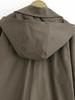 Damen Mode Kapuzenmantel Windjacke Lässig Europäisch & Amerikanisch