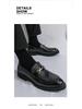 Herren Übergröße Spitzschuh Leder Slipper: Formelle & Freizeitliche Slipper im Britischen Stil für das Büro