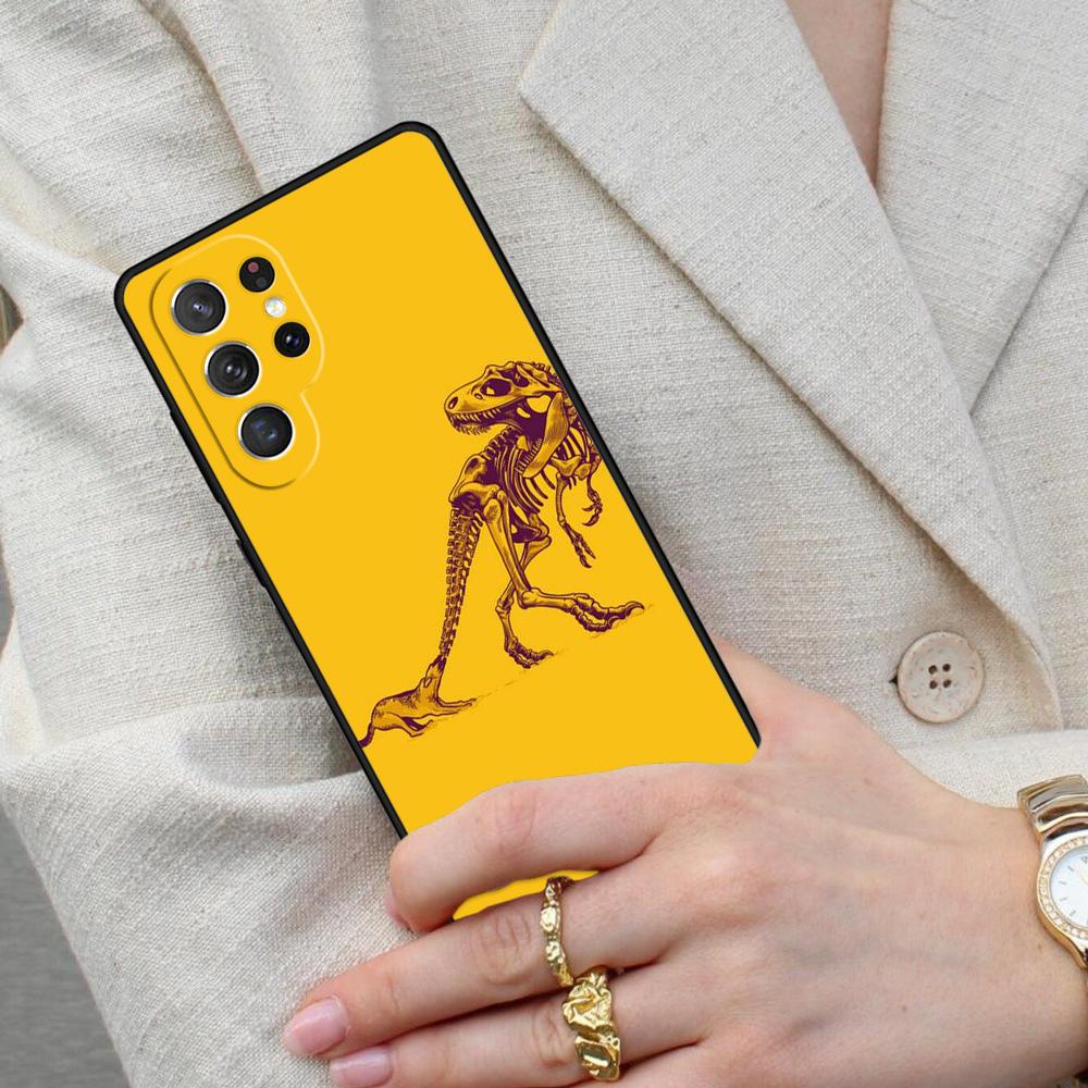 Dinosaur Fossil Paleontology Cell Phone Case for Samsung Galaxy S26 Ultra S25 S24 S23 S22 S21 S20 Note10 Cover