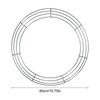 Wire Wreath Frame Metal Round Wreath Frame Base Christmas Metal Wire Frame Form Holiday Party Decoration Making Kit for Floral