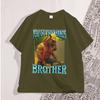You Got Soft Hand Brother Graphic Tees Ironic Construction Worker Horse Meme TShirt Unisex Casual Short Sleeve Tshirt Streetwear