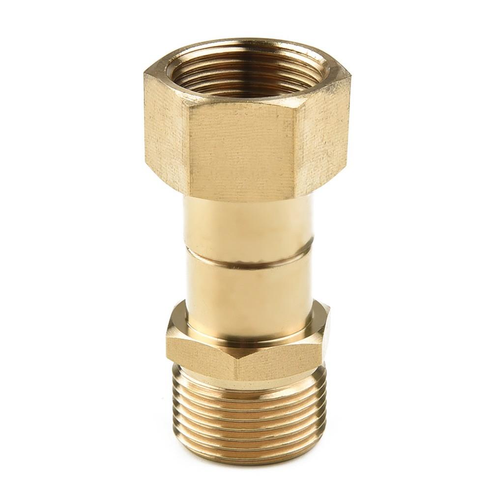 Hochdruckreiniger Schwenkgelenk Verbinder Schlauchfitting M22 14mm Gewinde Schlauch zu Sprühpistole Verbinder Hochdruckreiniger Adapter