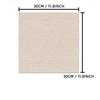 10pcs 30x30cm Easy-to-Install Self-Adhesive Striped Carpet For Office, Living Room, and Bedroom Mats With Aluminum Foil Bottom -