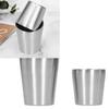 2er-Set 180ml 300ml Edelstahlbecher 304 Edelstahl Isolierte Bierbecher Für Kaffee