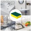 Sponges for Dishes Household Scrubbing Sponges for Kitchen Reusable Scrubber Brush Pads Cleaning Supplies for Pots Pans Cookware