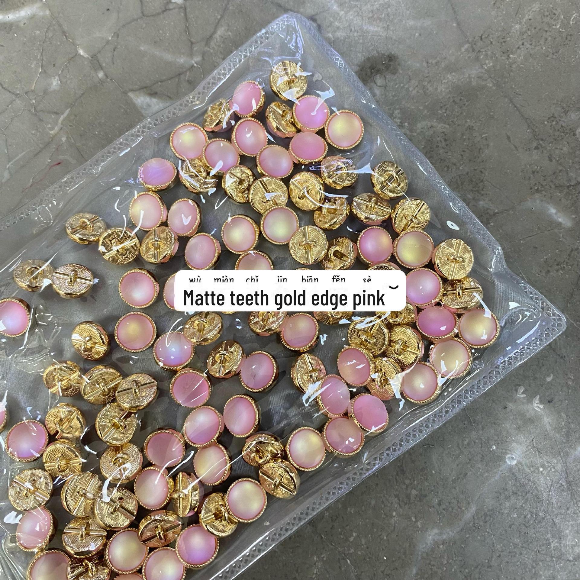 

Yisen ESSTUDIO Французский стиль Матовые бусины Металлические пуговицы для женского вязаного кардигана или рубашки