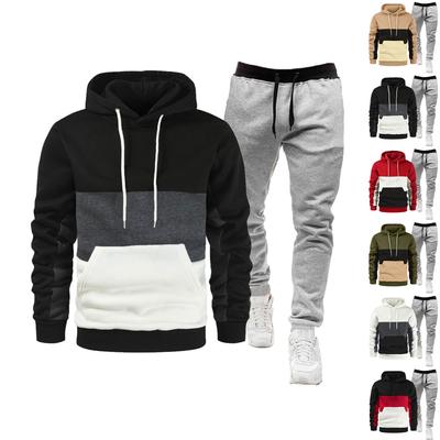 Ensemble de sport à capuche pour homme Automne/Hiver