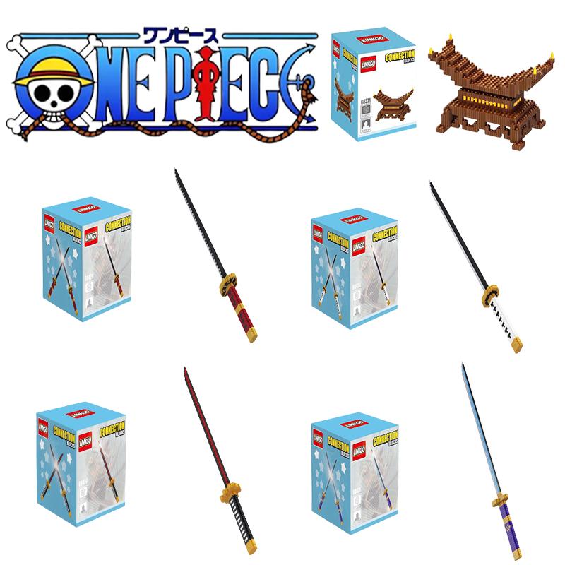 One Piece Zoro Shusui Sandai Kitetsu Building Block Toy Figure Toys Educational
