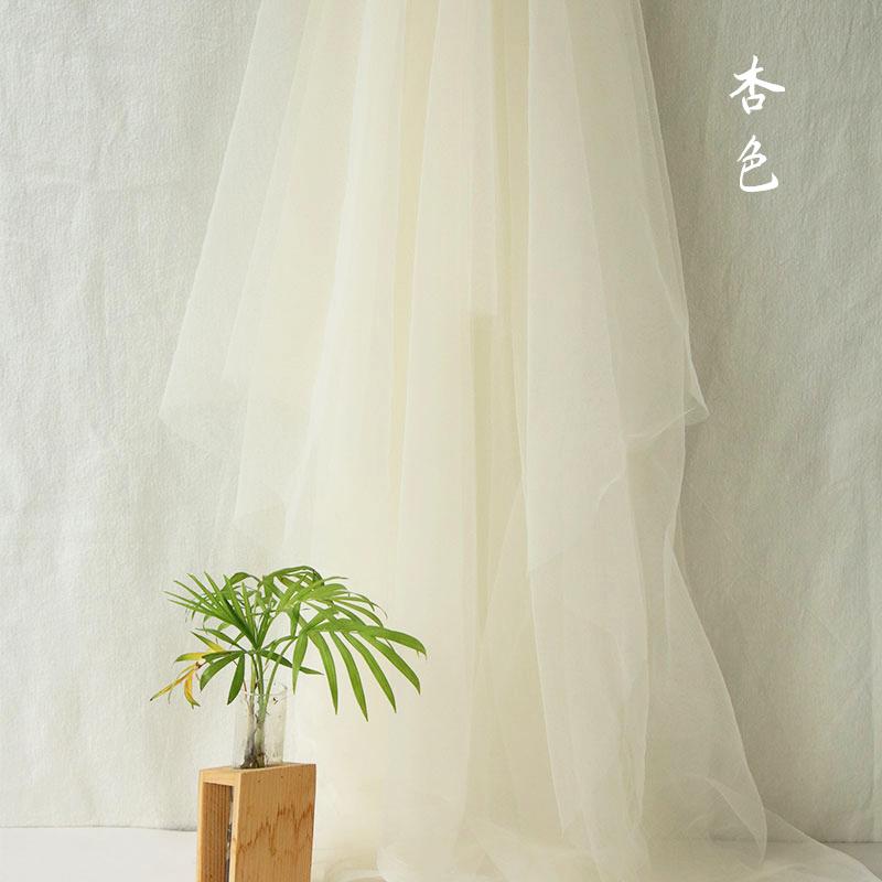 0.5m/1m/5m Green Encrypted Soft Mesh Fabric for Stage Background Decoration Wedding Decoration Curtains Mosquito Nets DIY Dress