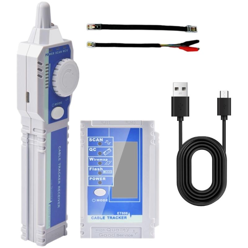 

Digital Cable Trackers With RJ45 Connector Detection For Networks Cable Fault Identification In Electrical Maintenance 1