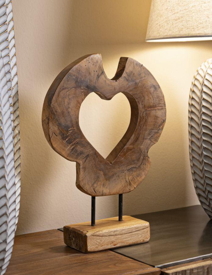 Hasi Sculputre Teak Cm 28X10X38