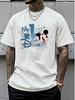 Disney My 1st Trip To Disney T Shirt Mickey Mouse Graphic Print Men Women Casual Loose Short Sleeve Tee