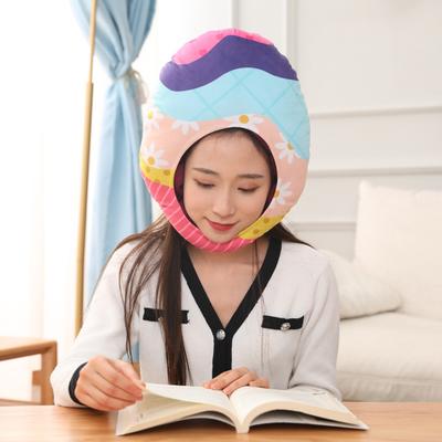 Påsk Huvudbonad Mjuk PP Bomull Härlig Färgglad Ägg Varm Mössa Utklädnad Unisex Tecknad Påskägg Hatt Cosplay Kostym Fotorekvisita