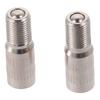 4pcs 39mm Valve Stem Extenders Silver Tire Car Accessories Parts Tire Cap Extender  For Car
