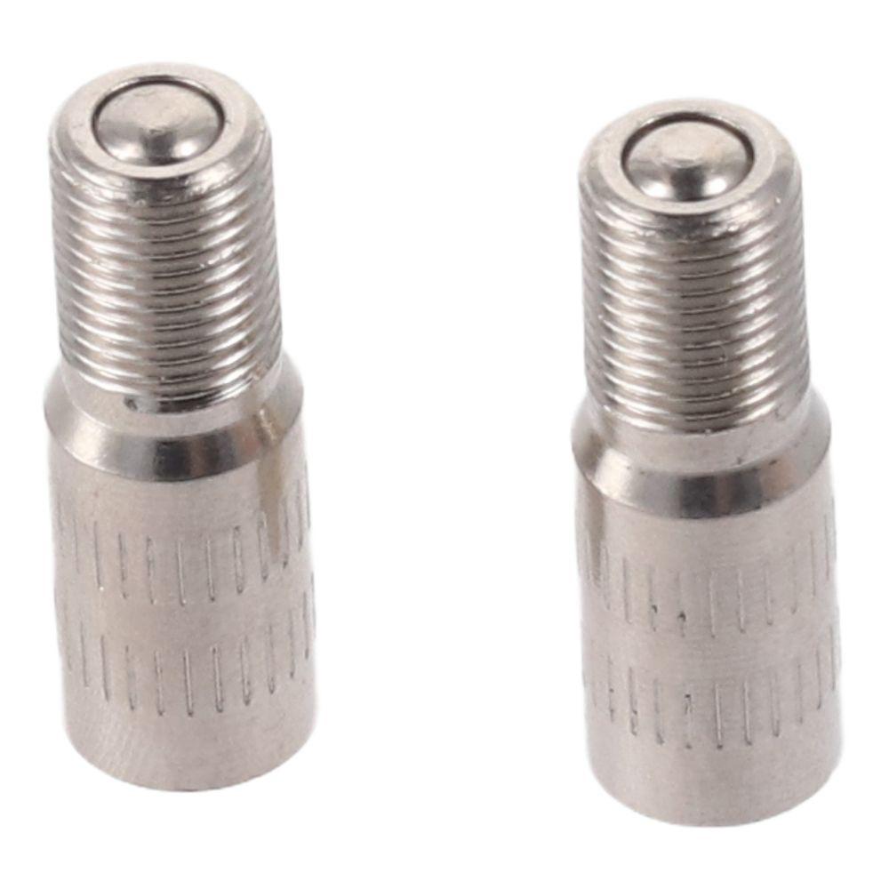 4pcs 39mm Valve Stem Extenders Silver Tire Car Accessories Parts Tire Cap Extender  For Car