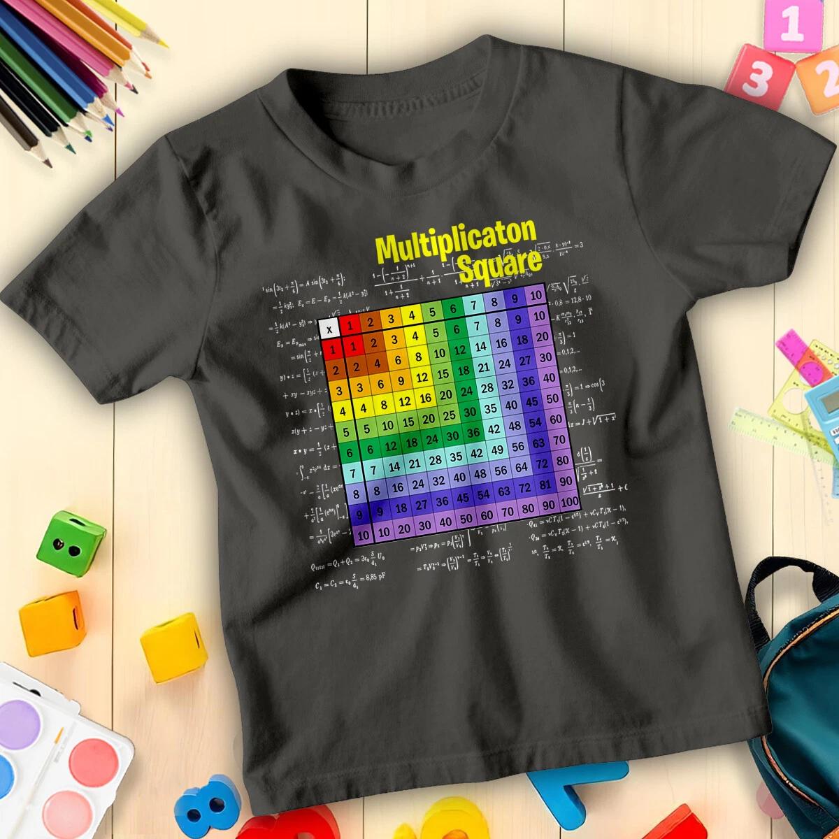 

World Book Day Boys and Girls Multiplication Table Number Day Ideas T-Shirt #ND 130