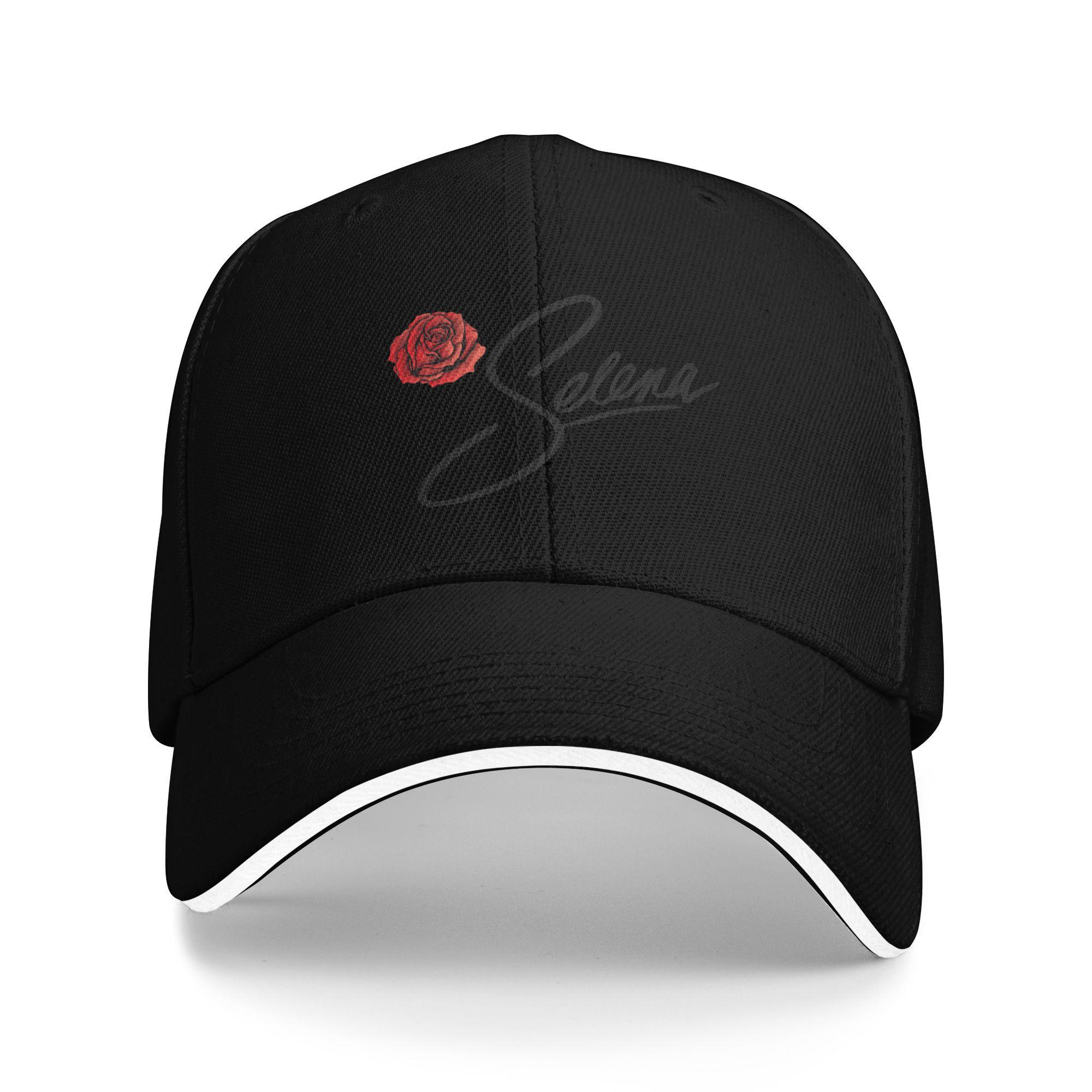

Latin Singer Selena Quintanilla Baseball Cap Unisex Unisex Print Trucker Hat Summer Fitted Retro Tennis Skate Sunscreen Caps One Size