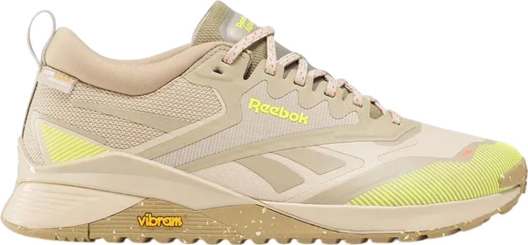 

Кроссовки Reebok Nano X4 Adventure бежевый цифровой лайм 45 ½