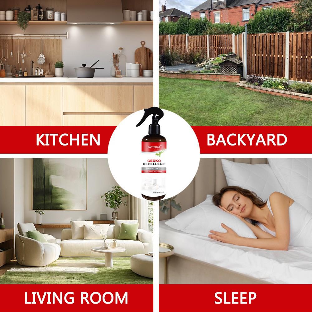 Cross-Border Gecko & Mite Repellent Spray for Home, Sofa, Hotel & Outdoor Use