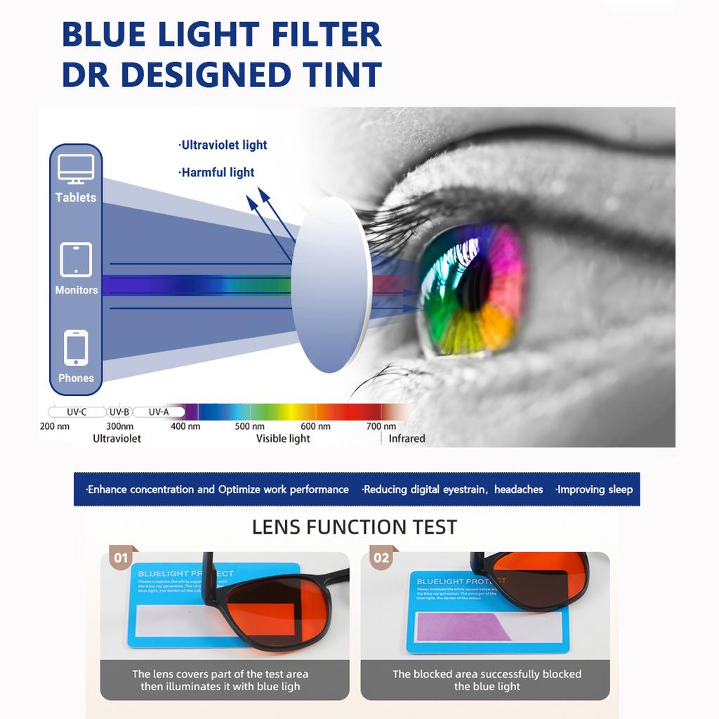 OKH Anti Blue Light Glasses Sleep Better Red Lenses For Men Orange Lenses Gaming Glasses Sleep Aid Glasses for Women2