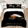Michael Jackson'S Sparkle Print 3Pcs Bedding Setduvet Cover With 2 Bedropillowcase Home Birthday Gift