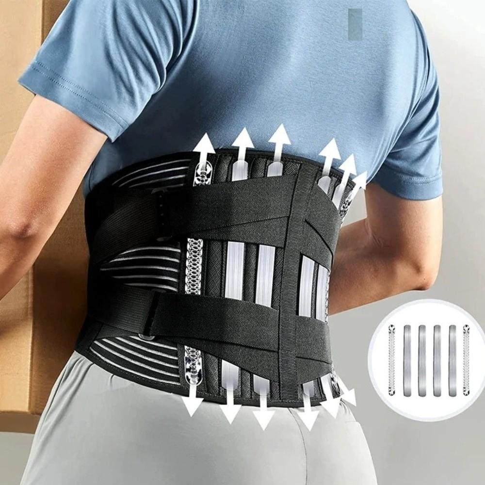 16-hole Mesh Breathable Waist Braces Anti-skid Lumbar Support Belt Waist Trainer  Sports Protective