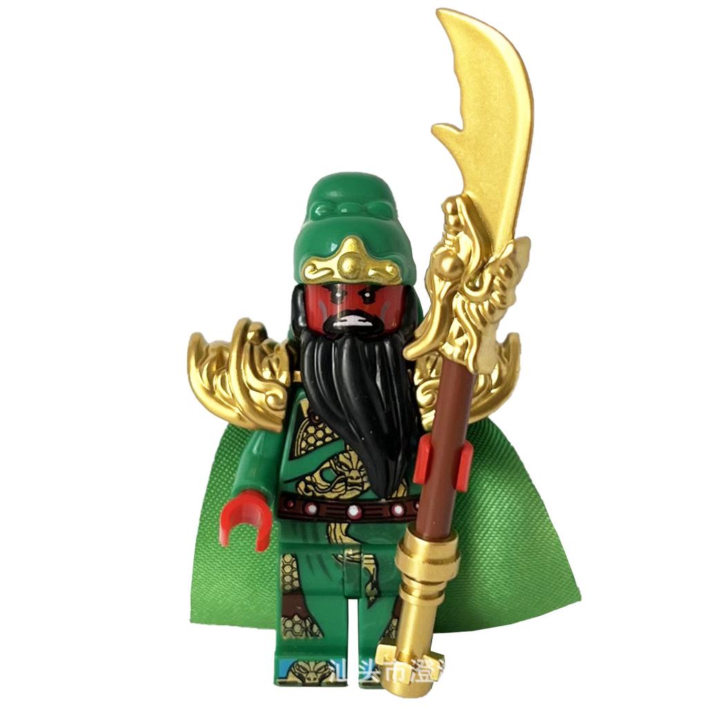 Three Kingdoms Xiaoxia Series Ancient Chinese Generals And Soldiers Doll Children'S Assembled Building Block Toy