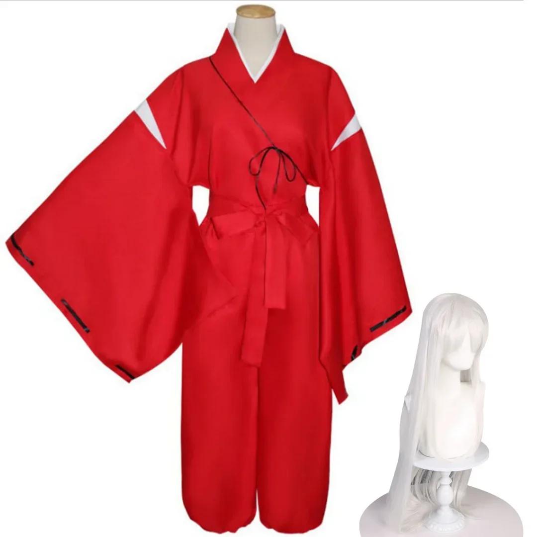 Anime Inuyasha Higurashi Kagome Kikyo Cosplay