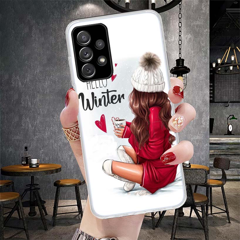 Girl Boss Female Coffee Soft Phone Case For Samsung Galaxy S22 S23 S24 S25 Edge S26 Ultra S20 FE S21 Plus + Fundas Coque Galaxy