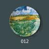 8 Inch Van Gogh Painting Porcelain Decorative Wall Hanging Plate Seat Disc Ceramic Disc Art Nouveau