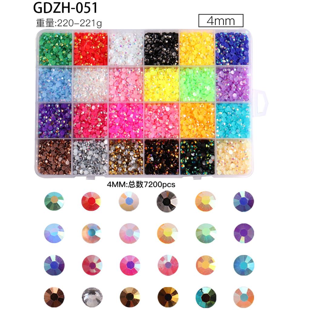 Gwałtowny Niedźwiedź Ab Kolorowe Cukierkowe Żywiczne Galaretkowe Płaskodenne Meteorytowe Diamentowe Glazurowane Koraliki Koraliki Luzem Akcesoria do DIY