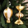 Champagne Gold Alien Ball Pendant: DIY Christmas Tree Ornament