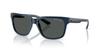 Armani Exchange Sunglasses SHINY NAVY BLUE SMOKE 56mm 84008756 0AX4026S [ARMANI EXCHANGE]