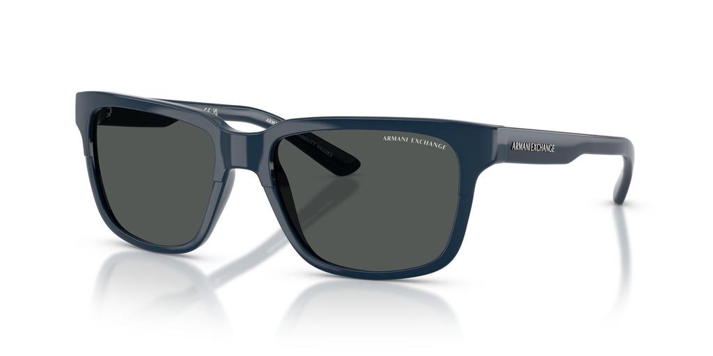 Armani Exchange Sunglasses SHINY NAVY BLUE SMOKE 56mm 84008756 0AX4026S [ARMANI EXCHANGE]